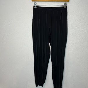 Betabrand MPG x Betabrand Striped Dress Yoga Pants Lightweight Women’s Sz L